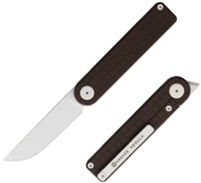 Maxace Nebula Framelock Folding Knife 3.13" MagnaCut Steel Blade Titanium Handle