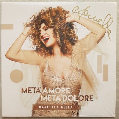 MARCELLA BELLA Half Amore Dolore LP LIMITED EDITION HANDSIGNIERT Mario BIONDI