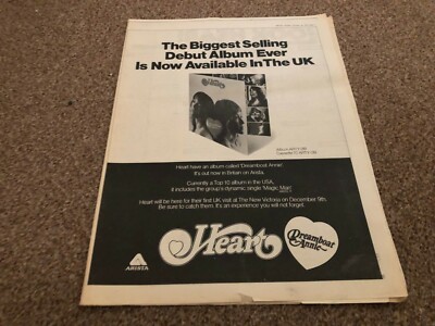 MEL20 ADVERT 15X12 HEART : DREAMBOAT ANNIE
