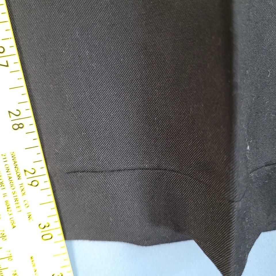 Vanheusen Men's Dress Pants Black Size 42 x 30 eBay