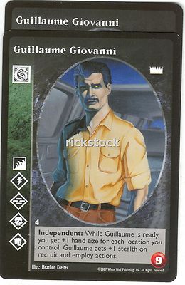 Guillaume Giovanni x2 Giovanni LotN Jyhad VTES