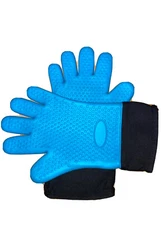 Silicone BBQ Heat Resistant Gloves Oven Grill Pot Holder Kitchen Cooking Mitts