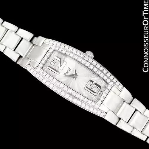 Orologio PIAGET LIMELIGHT donna oro bianco 18 carati e diamanti   vendita al dettaglio $57.255   come nuovo