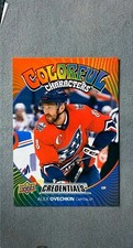 2021-22 Upper Deck Credentials Colorful Characters #CC-6 Alex Ovechkin Capitals