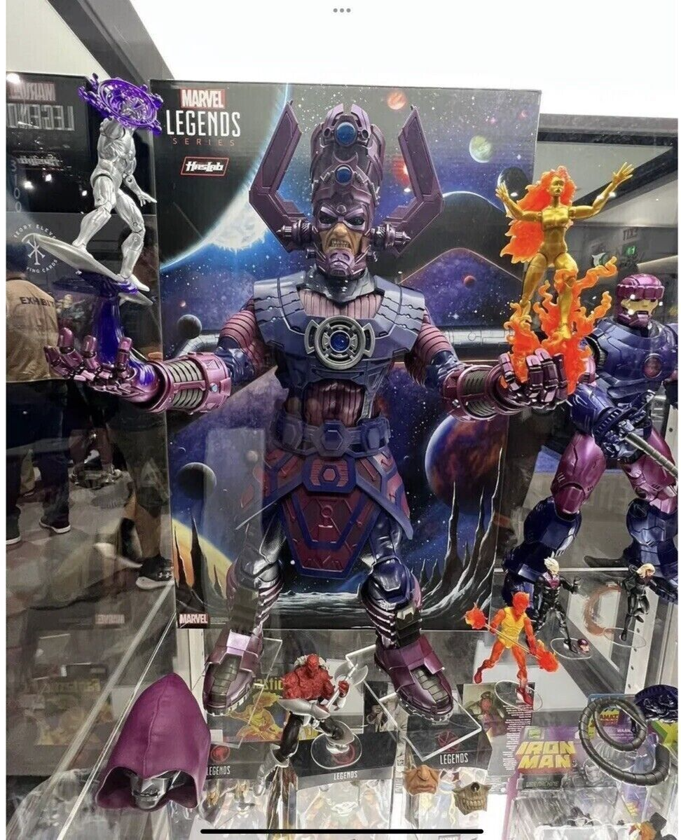Hasbro HasLab Marvel Legends Galactus Figure Silver Surfer Nova