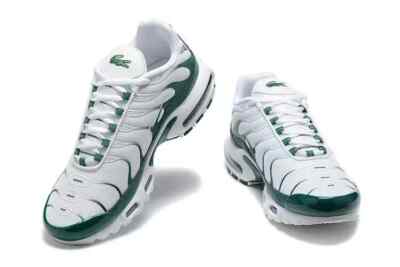 New Nike Air Max Plus TN White Green Cushioned Sports Men's Shoes
