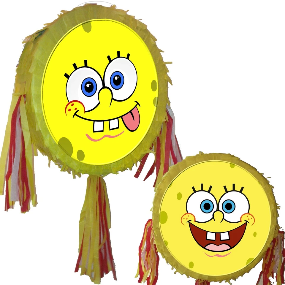 Spongebob emoji Pinata Smash Party Fun Birthday Squarepants under the sea Patric - Image 2 of 2