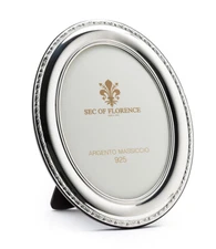 5x3,5" In Wedding Art 925 Sterling Silver Photo Picture Frame 7404 /9x13 USA