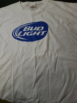 Bud Light ホワイト Tシャツ xlサイズ Bud Light White T- Shirt – EP Bud Store