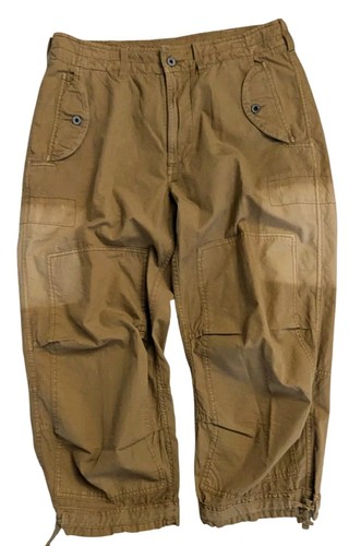 Vintage Polo Ralph Lauren Cargohose Herren 32x32 hellbraun Fallschirmjäger Militär
