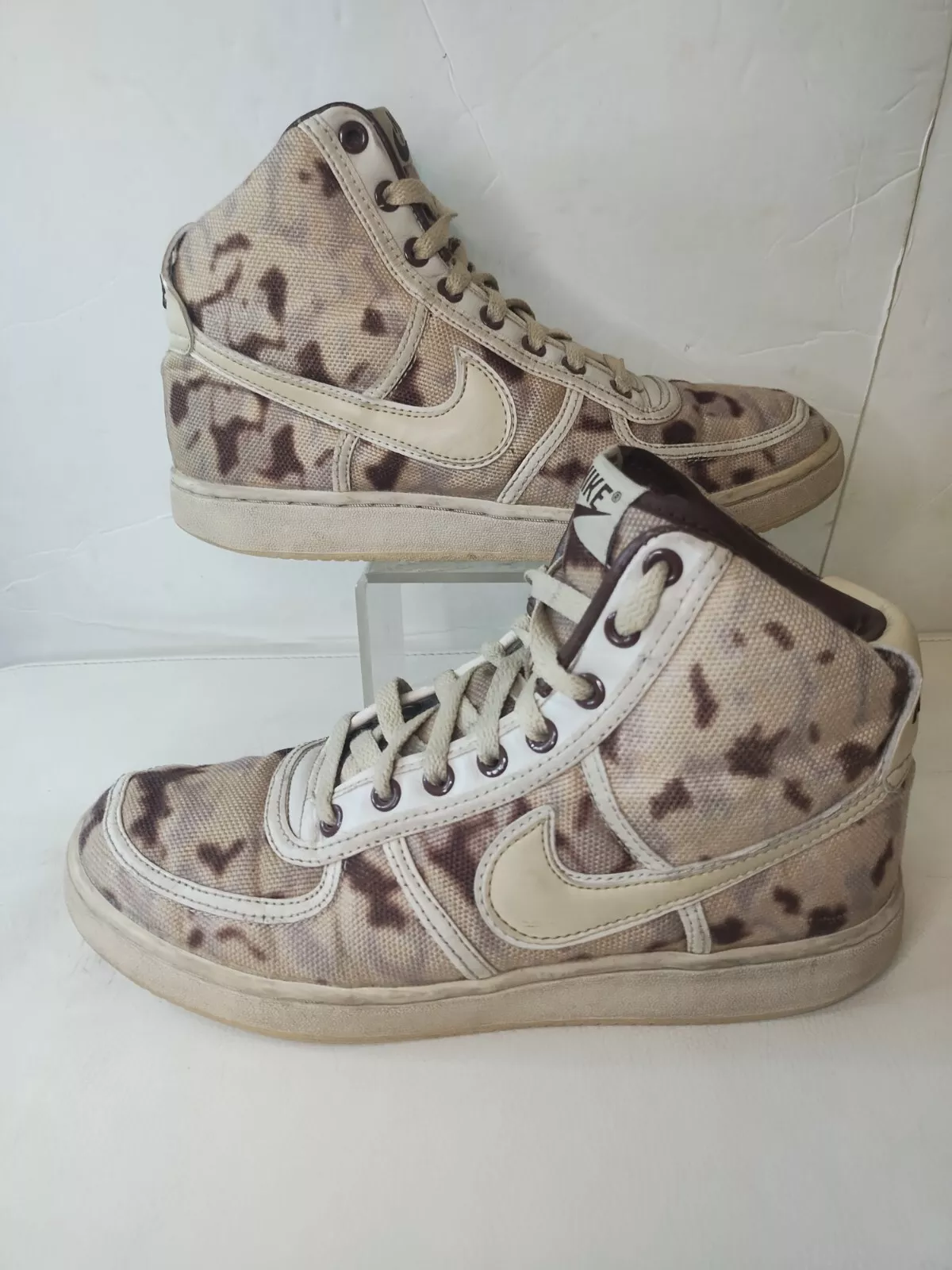 VINTAGE Nike Vandal Supreme High Premium Chocolate 307815 221 homme taille 8