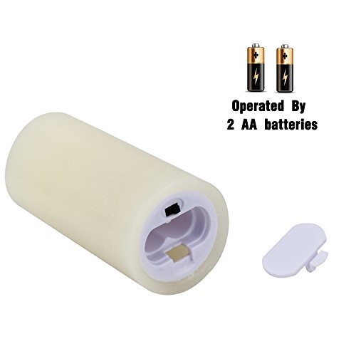 Vinkor Flameless Candles Battery Operated 4" 5" 6" Ivory 4"5"6"7"8"9" 