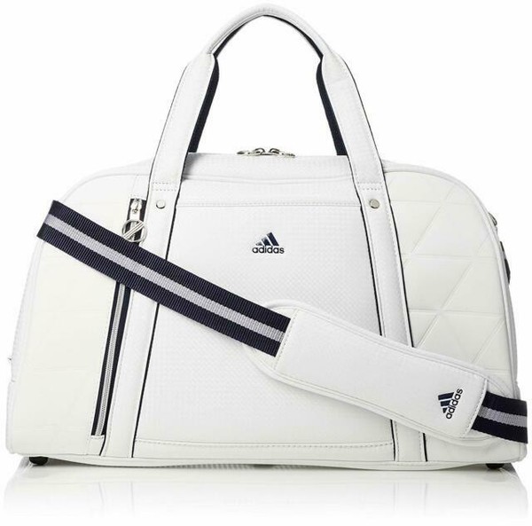 adidas Golf Boston Bag Women's Triangle AWU 45 White 115cm 610g From