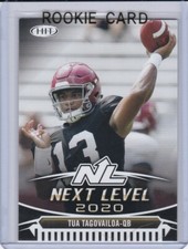 TUA TAGOVAILOA ROOKIE CARD 2020 Next Level Football RC ALABAMA Miami Dolphins!