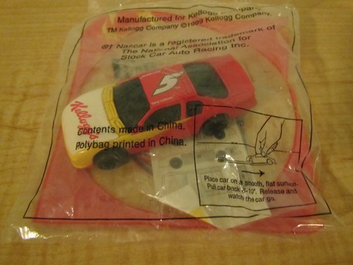 1999 Kellogg's Nascar Pull 'N Go Diecast Car Decal Sheet Terry Labonte #5 Sealed - Picture 3 of 7
