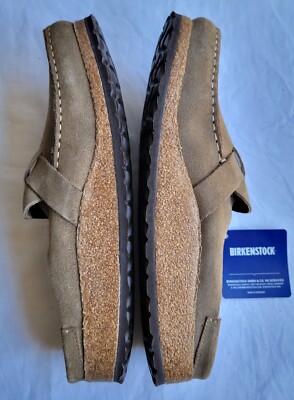 Birkenstock Buckley Gray Taupe Suede Narrow | eBay display picture 3