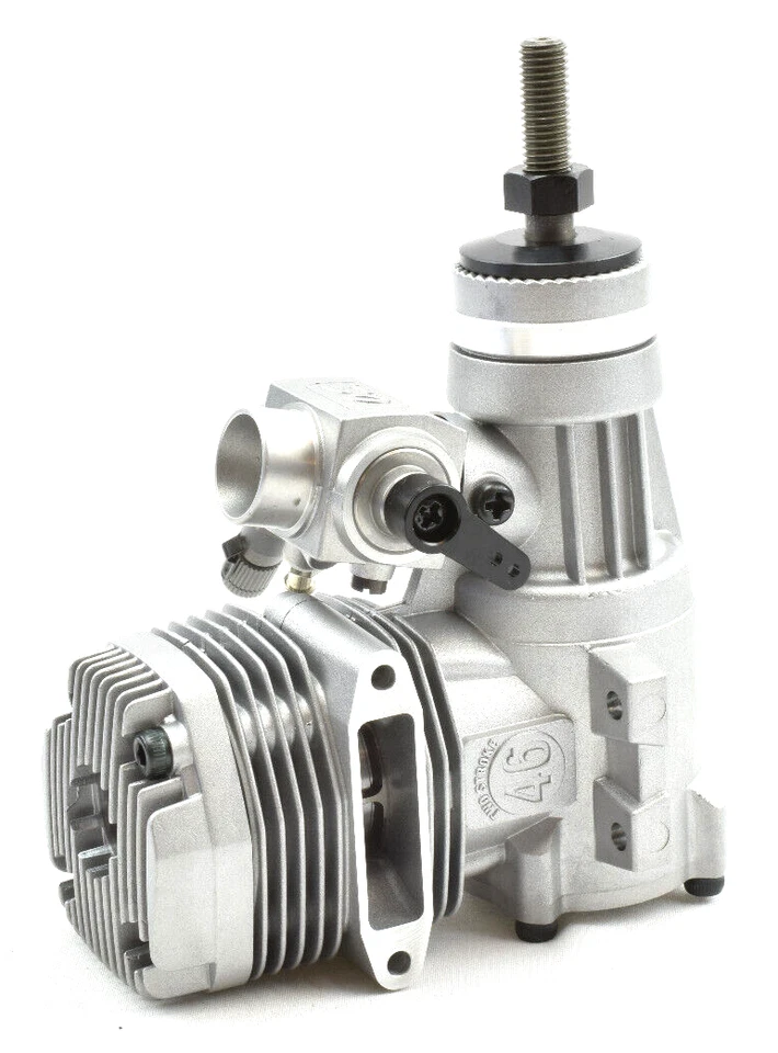 OS Engines MAX-46AX II (40K) W/ Muffler RC Nitro 2 Stroke Airplane Engine 15490 - Image 3 of 4