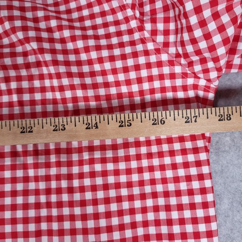 Camisa de manga larga Vineyard Vines On The Go Performance Brrr Gingham para hombre XXL roja - Imagen 8 de 10