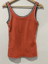 Lole Activewear Yoga Tank Top Womens Small Built In Bra Wicking Stretch Workout