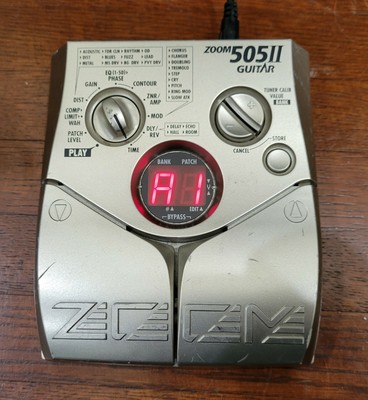 My first guitar pedal: Zoom 505 : r/guitarpedals