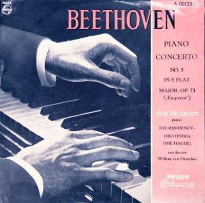 L. Van Beethoven*   Cor De Groot, The Residency Or LP Mono Viny