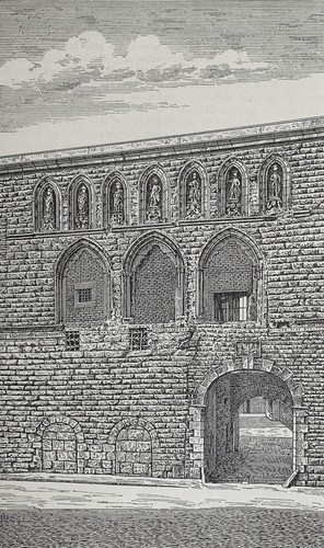Aachen - Grashaus - Fischmarkt - Blendarkaden mit Statuen - Original 1887 - Picture 4 of 4