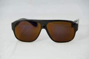 Alain Prost 461 Black Sunglasses Gray Lenses Internal Anti-Reflex