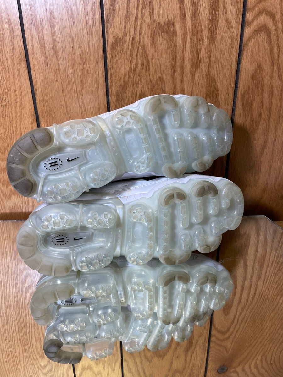 Nike Air VaporMax 360 Triple White Metallic Iridescent US 8 Nike Air VaporMax 360 Triple White Metallic Iridescent US 8