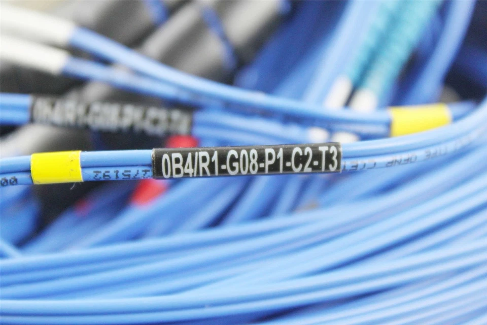 Cable de canal de fibra IBM BLUE genérico 45W5319 R3-G14-P1-C2-T1 Foto 2 de 3