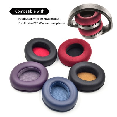 Ear pads cushion fit Focal Listen Wireless / Listen pro Closed-Back  Headphones | eBay