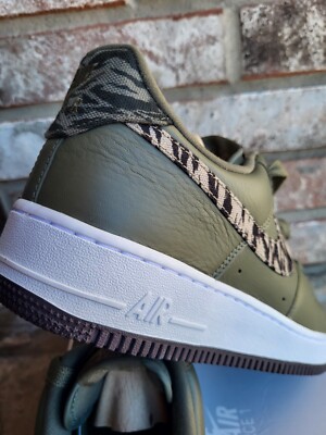 Nike Air Force 1 Low Tiger Camo Olive AQ4131 200 Sz 11 Mens  display picture 3
