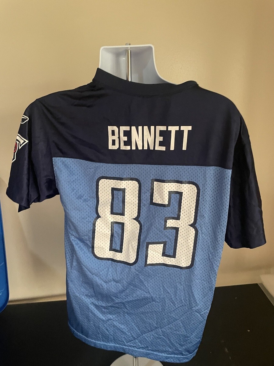 Reebok NFL Tennessee Titans DREW BENNETT #83 Jersey Youth XL
