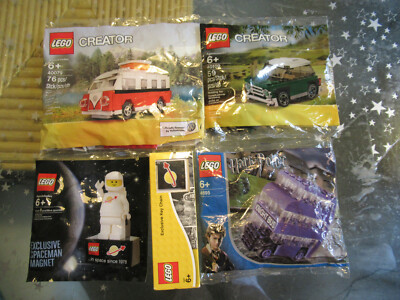 LEGO  Polybag wähle: Mini VW T1 Harry Potter Mini Knight Bus Spaceman Mini Coope