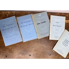 USAF Air University Publications Lot 5 Maxwell AFB Army Aviation Vintage