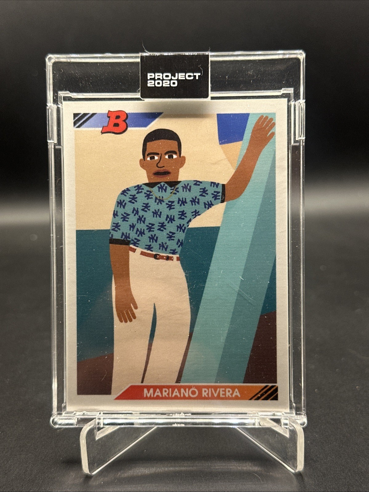 2020 Topps Project 2020 - 1992 Bowman Mariano Rivera #72 Keith Shore /9545