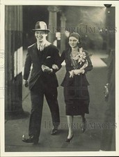 1930 Press Photo William Kenny Jr. and wife Adelaide Bride - nei16542