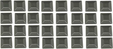 32 Pack of Wood Fence Post Caps 4"x4" (3 5/8") for Pressure Treated Wood Posts