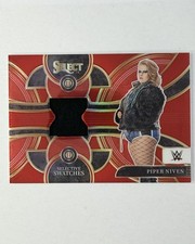 2024 Panini Select WWE - Selective Swatches Piper Niven Red Prizm 21/99
