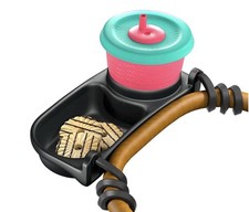 Swanoo Universal Stroller Snack Tray Cup Holder
