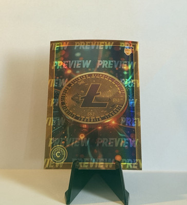 Cardsmiths Currency Space Galactic Edition S5 Preview Card Litecoin C5P-7