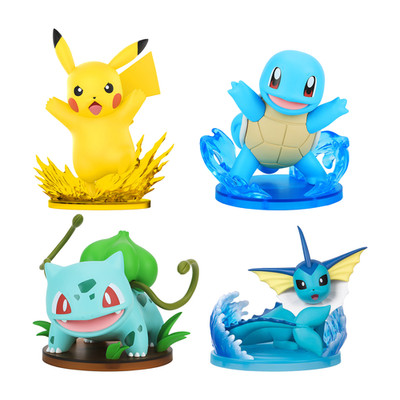 Funism Pokemon Prime Figure Pikachu Squirtle Thunderbolt Bulbasaur Toy 6'' - 8'' H