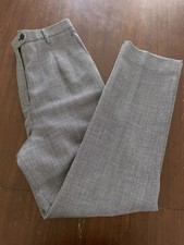 Pendleton Women's Size 10 Virgin Wool Black Career Pants Business Dress Trousers