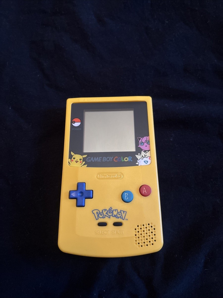Gameboy Color Pokemon Special Pikachu Edition Nintendo System Game