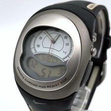 NIKE CROSS TRAINING ANA-DIGI QUARZ HERREN ARMBANDUHR KAUTSCHUK GÜRTEL HINTERG...