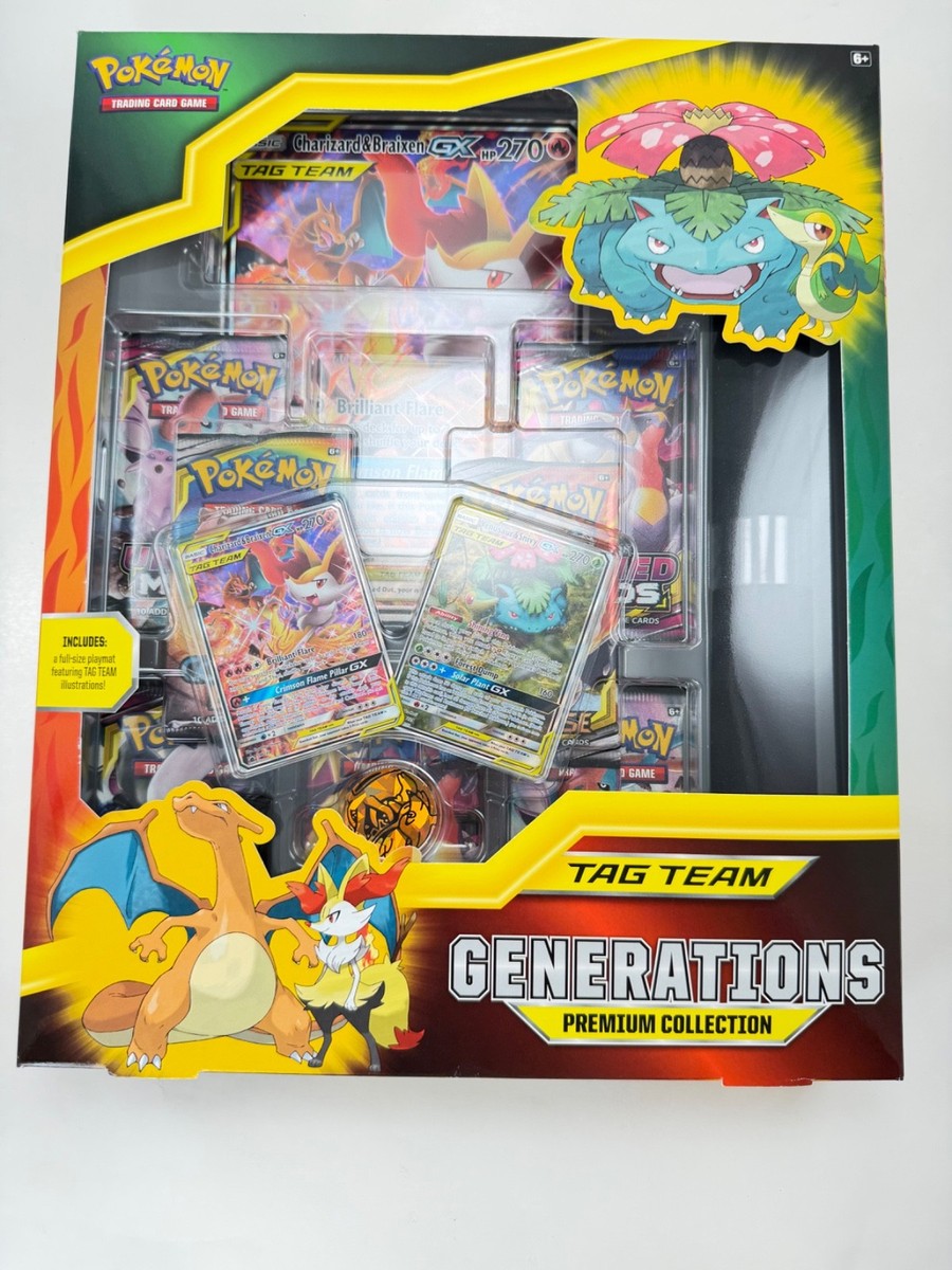 pokemon trading card game: tag team generations premium collection Pokemon Graded: Charizard VSTAR #SWSH262 UPC Promo (2022) Full Art Hol –  Double Infinity Gaming