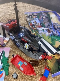 Lego Pirates 6268 Renegade Runner & 6262 King Kahuka Throne Pieces & Parts