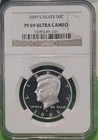 2009-S SILVER PROOF KENNEDY HALF 50C - NGC PF69 ULTRA CAMEO 💥GREAT EYE APPEAL!