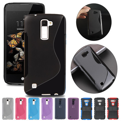 Hülle für LG G7 ThinQ K10 K8 2017 G5 G4 G Flex Stoßfest Silikon Handy Cover