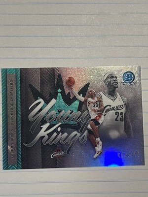 2025-26 Bowman - Young Kings LeBron James #YK-5 Aqua Refractor /125