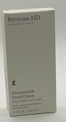 Perricone MD NEUROPEPTIDE FACIAL CREAM 2.5oz SIZE!   NEW- SEALED Tighten & Tone 